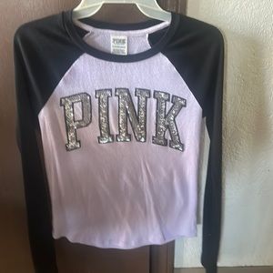 Vs pink bling shirt